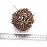 6Pcs /Bag 5/6//8Cm Vase Filler Garden Wedding Party Decoration Natural Woven Rattan Balls Wicker Ball M0 602