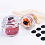 8 Oz Airtight Glass Jars with Rubber Gasket Lid, Small Storage Glass Canister with Hinged Lid for Kitchen