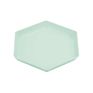 8 Sets White Straw Whest Hexagon Luxury Cute Plate Set Dishes Catering for Wedding Hotel Chinaware