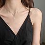 925 Sterling Silver Jewellery Necklace Women Pendant Jewelry 925 Sterling Designer Star and Moon Tassels Silver Necklace