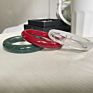 9 Colors 11Mm round Wide Chunky Bangles Colorful Acrylic Clear Resin Bangle Women Vintage Minimalist Jewelry