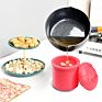 A624 Bacon Grease Container Piglet Shape Food Grade Silicone Grease Collector Kitchen Accessories Bacon Grease Reservoir