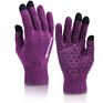 Acrylic anti Slip Work and Running Magic Gloves Touch Screen Men Warm Stretch Knitted Wool Mitten and Gloves