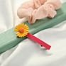 Acrylic Daisy Hairpin Girl Bangs Clip Hair Pins for Women