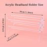 Acrylic Headband Stands Display Stand Rack Hair Band Storage Rack