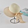 Adult Female Girl Sun Hat Uv Proof Wide Brim Beach Straw Hat