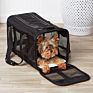 Airline Approved Portable Pet Breathable Large Capacity Cat Dog Food Carrier Pet Travel Duffel Bag with Mesh