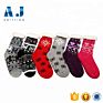 Aj18206 Christmas Gift Heart Thick Thermal Fuzzy Slipper Socks for Women