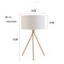 American Floor Modern Simple Floor Light Tripod Standing Lamps for Living Room Decor Bedroom Lamp Stand Lights Metal Lamp
