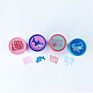 Animals Stamp Set for Kids Rubber Ink Washable Stampers Seal for Children Party Favor Birthday Gift Learn Props(16 Stamps)