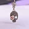 Antique Skull Rose Design Punk Belly Ring Piercing Jewelry
