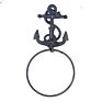 Antique Wall Mounted Cast Iron Metal Towel Rack for Kitchen Decoration Towel Holder