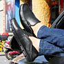 Arrivals Casual Shoes Dress Leather Men Shoes Loafers Leather Formal Breathable Classic Footwear