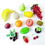 Artificial Lifelike Simulation Apple Banana Lemon Pear Fake Fruit Toy Home Christmas Party Decoration