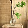 Asia Zen Big Belly round Multi-Color Glass Floor Vase for Home Decor Nordic Glass & Crystal Vases for Flowers