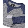 Athletic T Shirt for Men Rib Knit Long Sleeve Crew Neck Color Block Baseball Raglan Casual Tee Shirts