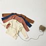 Autumn Bottoming Shirt Kids Suit Infant and Toddler Cotton Pajamas Set Two-Piece Baby Autumn Clothes Long Trousers