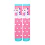 Autumn Fancy Funny Unicorn Cartoon Animal Cotton Stocking Knee High Little Girls Children Kids Socks with Drawing