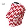 Baby Car Seat Cover Flag of the United States Pattern Car Seat Canopy