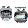 Baby Changing Bag Backpack Nappy Changing Back Pack Diaper Bags with Changing Mat & Pacifier Holder for Mom & Dad