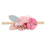 Baby Nylon Artificial Floral Hairband Soft Head Bands Artificial Flower Newborn Kids Hair Accessories for Baby