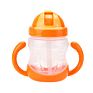 baby sippy cup baby bottles training cup straw bottle with a handle