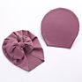 Baby Spring Soft Ribbed Turban Hat Hair Knot Hat Beanie Hat Newborn Headwrap Baby Girl Shower Gift Headband Kids 0-4T