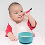 Baby Suction Bowls Eco Friendly Baby Feeding Silicone Bowl Silicone Standard Silicon Placemat No Handle