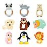Baby Teether Teething Soft Silicone Teether Pendants Toys
