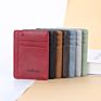 Baellerry Luxury Inspired Universal Purse Wallet Ultra Minimalist Men's Slim Leather Card Holder