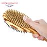 Bamboo Cat Dog Pet Grooming Comb Pet Double Side Remove Hair Brush