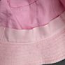 Blank Polyester Pink Terry Towel Fabric Breathable and Soft Foldable Lovely Bucket Hats