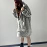 Blanket Stockloets Hoodie Blanket Navy Sherpa Blanket Hoodie