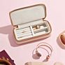 Blush Pink Large & Petite Travel Jewellery Box