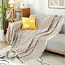 Bohemian Style Woven Jacquard Tapestry Design Geometric Thread Sofa Blanket