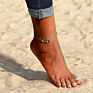 Bohemian Vintage Silver Color Wave Leg Chain Ankle Bracelet for Women Beach Anklet Anklets Foot Jewelry