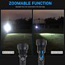 Boruit High Power 5000Lumens Xhp70 Bright Zoom Led Lampe De Poche Aluminum Long Range Light Rechargeable Tactical Flashlight