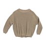 Boutique Casual Soft Thermal Kid Plain Sibling Pullover Sweater Matching Baby Girl and Boy
