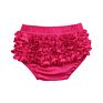 Boutique Knit Corron 0-5Year Newborn Infant Baby Girls Ruffle Plain Cute Baby Diaper Cover Bloomer