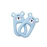 Bpa Free Food Grade Animal Cartoon Baby Newborn Infant Toddler Chewable Teething Toys Soft Mouse All Silicone Teether Ring