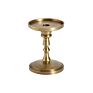 Brass Pillar Candle Holder Antique Finished Decorative Metal Candle Stand Wedding Gift Center Piece Candle Pillar