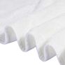 Breathable Absorptive White Bear Bamboo Fiber Infant Hooded Baby Bath Towel Bathrobe for Newborn