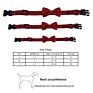British Plaid Bow Tie Pet Bow Tie Collar Cat Dog Traction Pet Collars