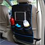 Car Back Seat Rear Organizer Pocket Storage Multi Auto Hanger Travel Bag Black