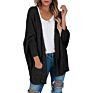 Casual Loose Bat Sleeve Cardigan Coat for Women