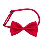 Cat Bows Pet Accessories Puppy Print Solid Dog Bow Collar