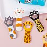 Cat Claw Bottle Opener Cute Cartoon Magnetic Suction Beer Bottle Opener Creative Silicone Magnetic Refrigerator Sticker