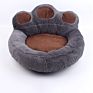 Cat Pad Washable Bear Paw Dog Pad Warm Fluffy Pet Bed
