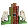 Cavalier King Charles Spaniel Dog Cast Resin Sculptural Bookend Pair