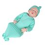 C'dear Newborn Modal Nightgown Long Sleeve Knotted Baby Sleeping Bags Baby Gown